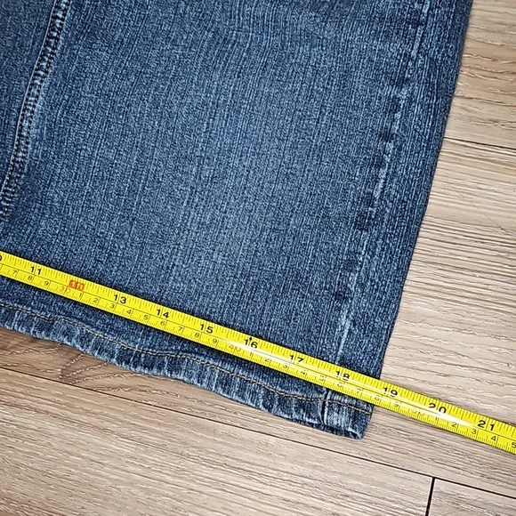 Mossimo Denim Stretch Blue Jean Skirt Women's 8 - Picture 14 of 16